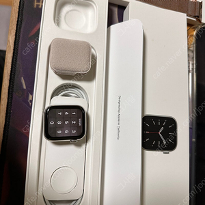 애플워치6 실버 스테인리스 40mm (정품 골드밀레니즈