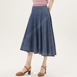 정가40만원대)한섬 TIME 타임 데님 풀 스커트 롱스커트 원피스 티셔츠 팬츠 더캐시미어 시스템 마인 랑방