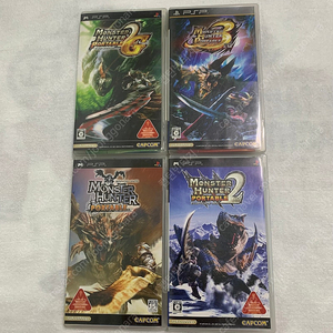 PSP 몬스터헌터 1 / 2 / 2G / 3 일괄