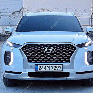 현대 팰리세이드 중고 가격 팰리세이드 중고차 흰색 2021년식 45,711km 가솔린 3.8 4WD 캘리그래피 실내외 완벽클리닝