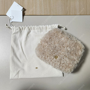 유메르 시어링 양털 파우치