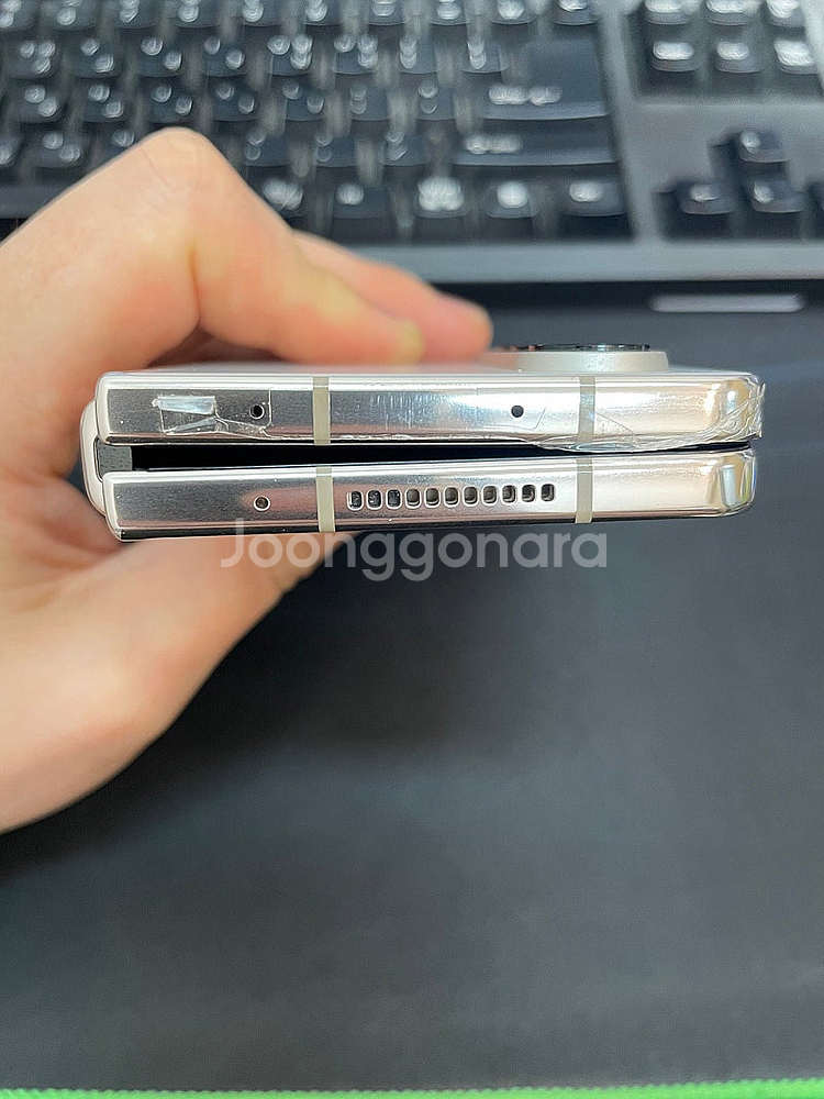 갤럭시Z폴드4 베이지 256GB 무잔상 상태좋은 중고5...--3
