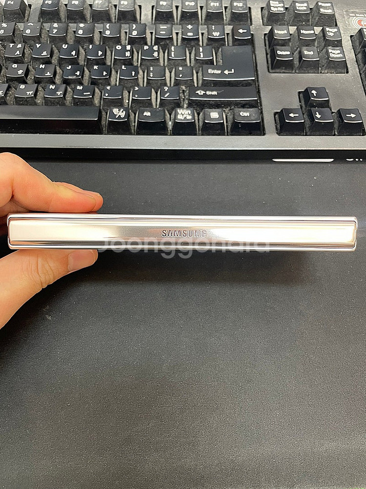 갤럭시Z폴드4 베이지 256GB 무잔상 상태좋은 중고5...--6