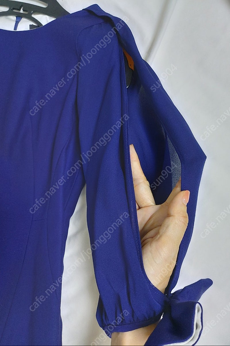 빅토리아베이 블루네이비 미니원피스미니드레스44~55 이미지