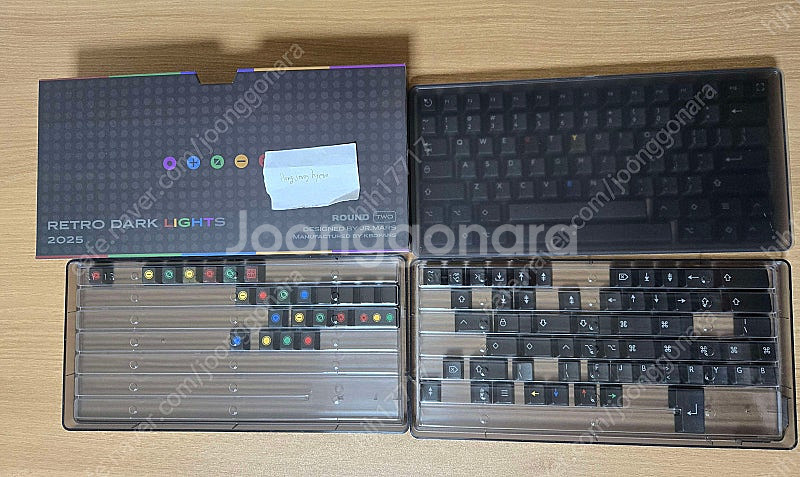 PBTfans Retro Dark Lights R2 키...--0