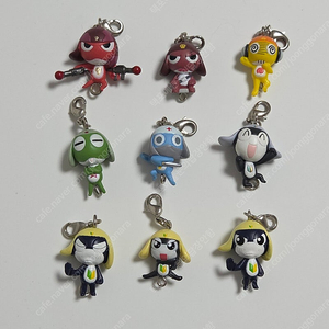 고전 케로로 미니 피규어 키링 도로로 기로로 타마마 쿠루루