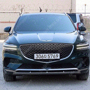 GV70 중고 GV70 녹색 2021년식 74,000km 2.5T 가솔린 AWD 기본형 중고차카페