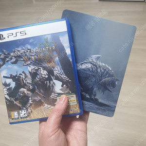 (택포3.5) ps5 몬스터헌터 와일즈 +스틸북 팝니다(몬헌 와일즈)
