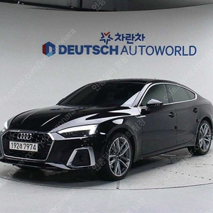 아우디 A5 중고차 아우디 중고 검정색 2021년식 88,759km 40 TDI 콰트로 프리미엄 스포트백 중고자동차