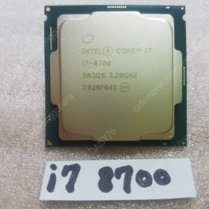 i7 4790K 데빌스캐년 CPU (75600원) / 고장난 i7 8700 CPU (71600원) 팝니다