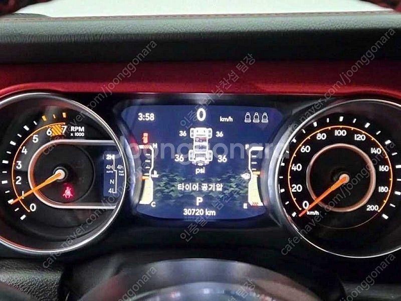 지프 랭글러 중고 랭글러 루비콘 중고 파란색 2023년...--7