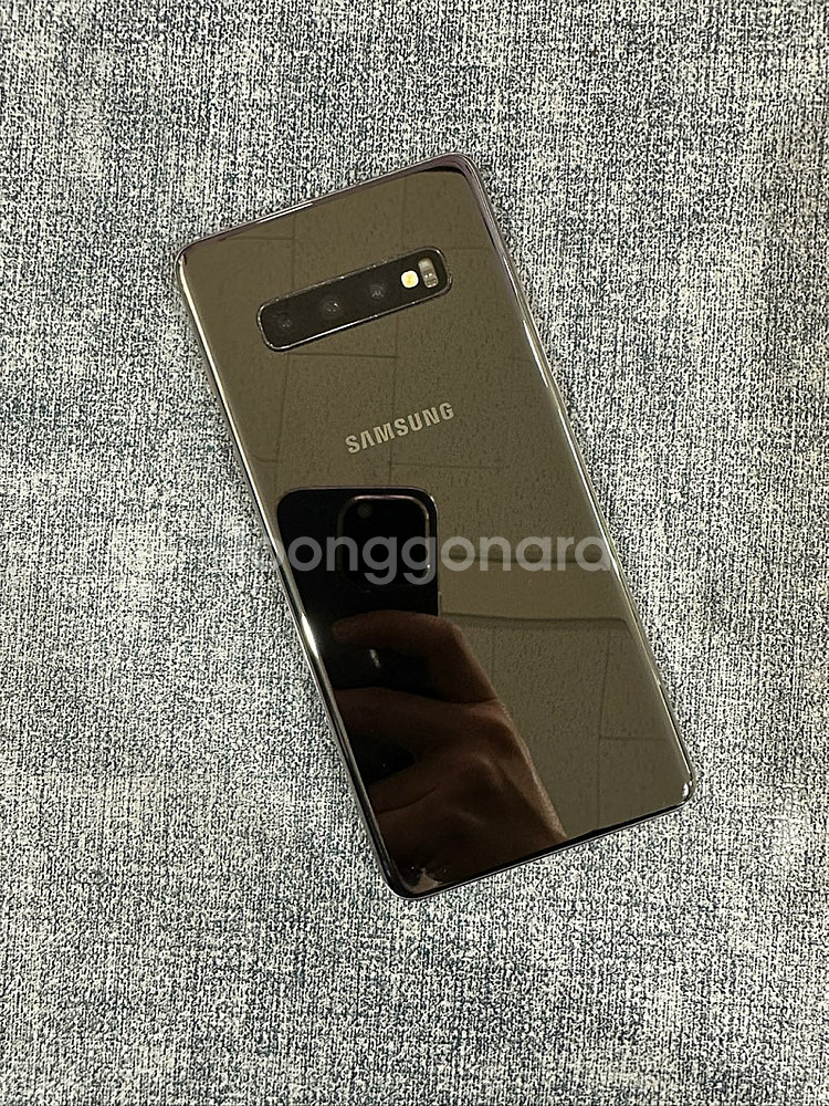 갤럭시S10+ 128G 블랙 파손없는 게임용 서브용 단...--0