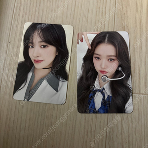 아이브 장원영 안유진 lp 한정 포카