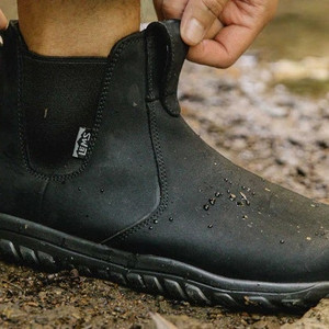 LEMS Men's Chelsea Barefoot Boot Waterproof 남성 방수 첼시부츠 블랙 US 8.5사이즈 (택포 25만원)