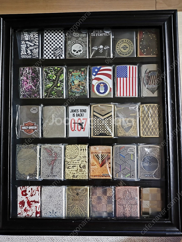 Zippo 지포 라이터 세트 팝니다 (90종)--1