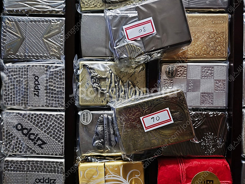 Zippo 지포 라이터 세트 팝니다 (90종)--3