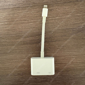 Apple 정품 8핀 hdmi 어댑터
