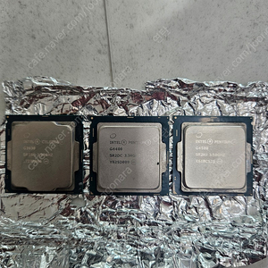 인텔 G4500 G4400 G3930 CPU 일괄 (수원 7천원)
