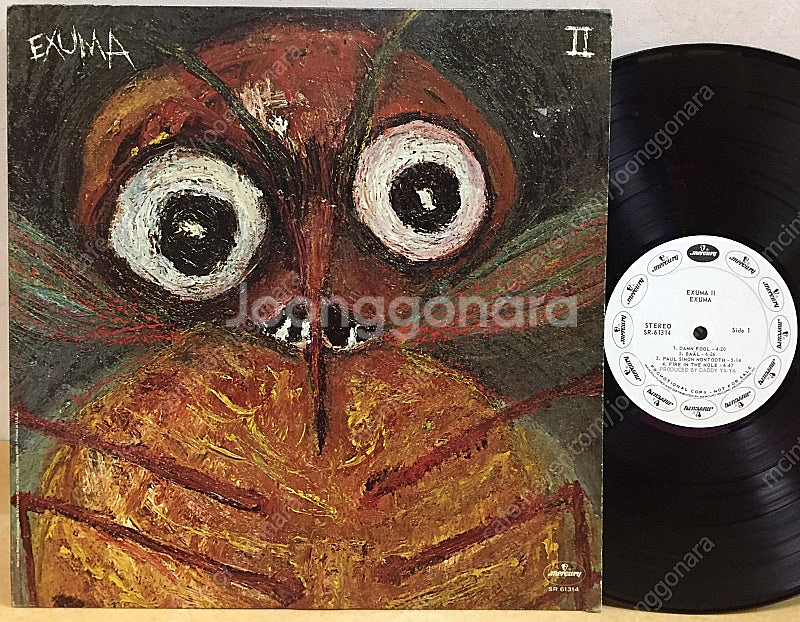 LP ; exuma 익수마 엘피 음반 5장 판매 싸이키...--1
