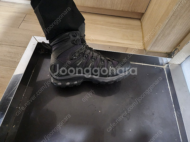 살로몬 퀘스트 4D GTX 전술화 등산화 백패킹화--5