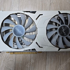 갤럭시 GTX 1080 개간지 EXOC 화이트