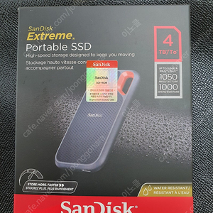 샌디스크 E61 외장 SSD 4TB 미개봉