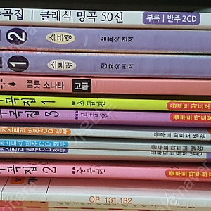 플루트교재 여러권