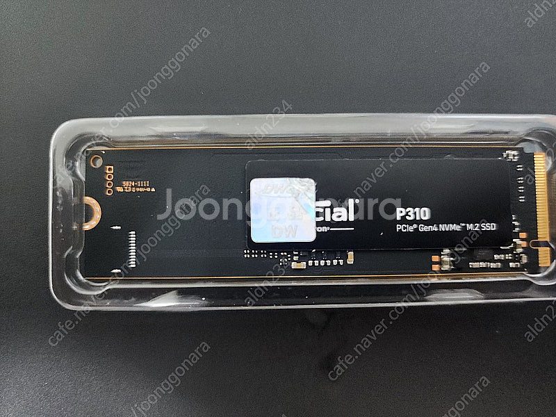 마이크론 P310 NVME SSD 500GB 판매합니다...--0