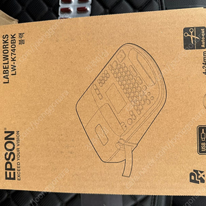 미개봉) EPSON 엡손 라벨프린터 LW-K740BK 팝니다