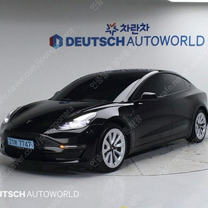 모델3 중고 테슬라 중고 검정색 2021년식 70,943km 롱 레인지 법인차 구입상담