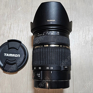 정품 탐론 28-75mm XR Di 렌즈(캐논 마운트)