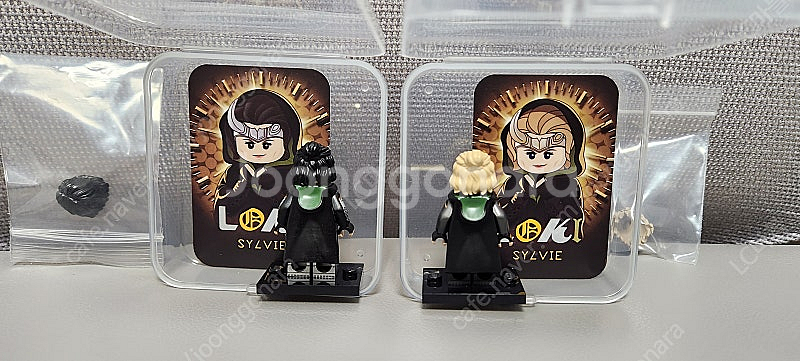 GB 실비(로키) 세트 레고 커스텀 미니피규어 팝니다.--2