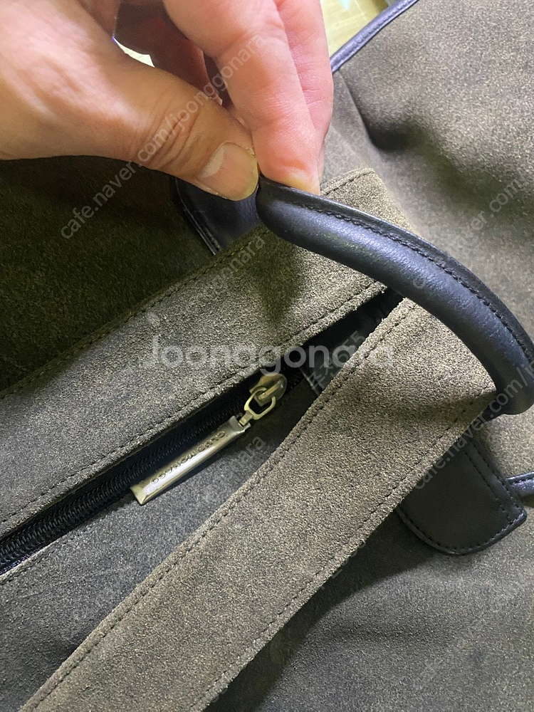 CLUB MONACO. 클럽모나코 소가죽 스웨이드 백팩...--8
