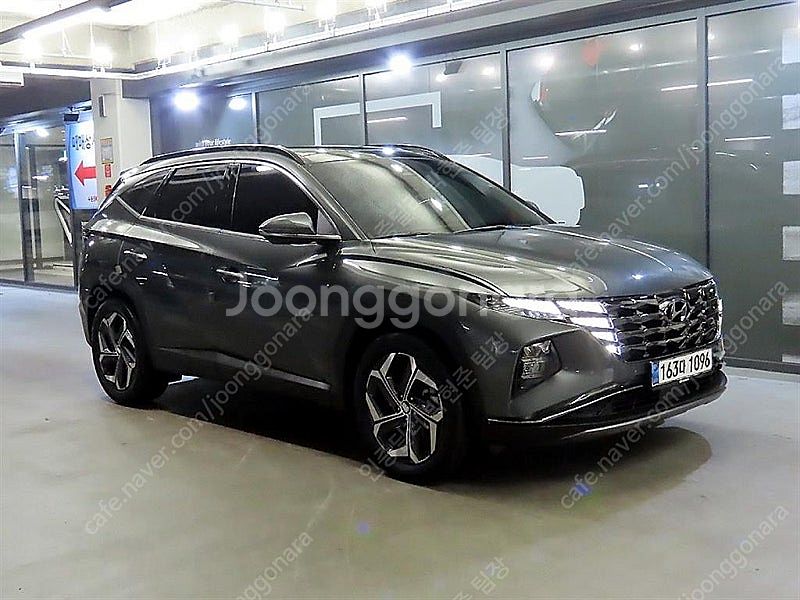 현대 투산 중고 신형 투싼 NX4 중고차 회색 2021...--0