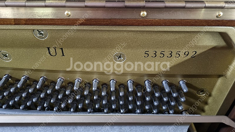 모든비용포함 야마하피아노 U1 블랙유광 u1 갈색 일본...--3