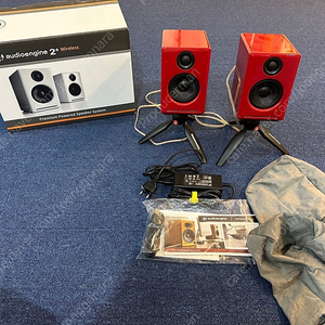 Audioengine A2+ Wireless BT / 맨프로토 전용 스탠드 A급 오디오엔진 A2 plus 블루투스 스피커 팝니다