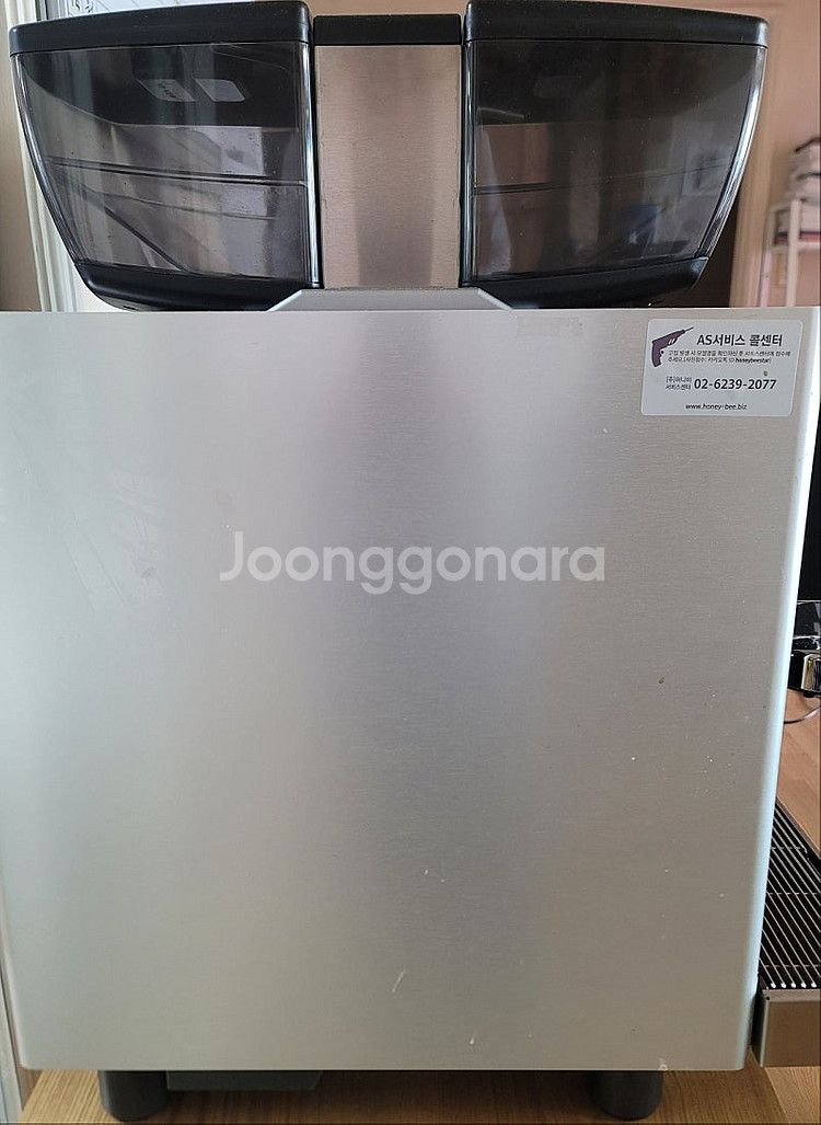 전자동 커피머신 에버시스 2구 샷 마스터 중고 판매. ...--1