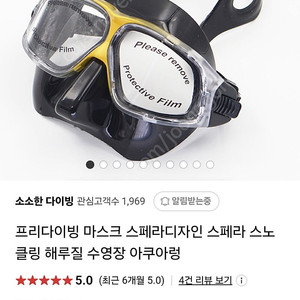 프리다이빙 마스크