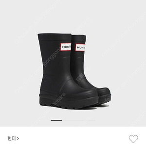 헌터 오리지날 2.0 숏 레인부츠