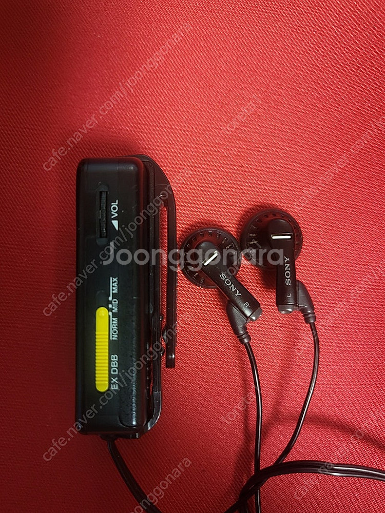 소니워크맨 WM-F507 무선리시버 풀세트 FM라디오가...--3