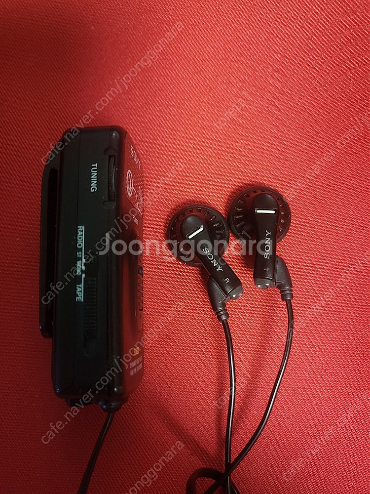 소니워크맨 WM-F507 무선리시버 풀세트 FM라디오가...--4