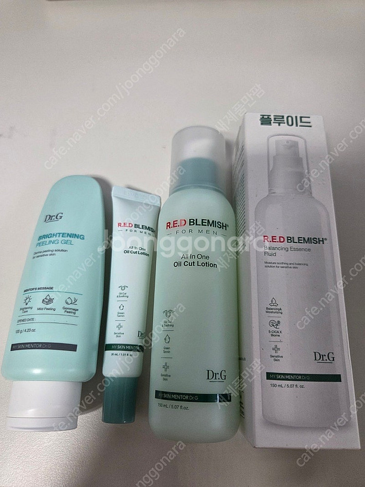 닥터지 에센스 플루이드, 오일 컷 로션, 필링 젤--0