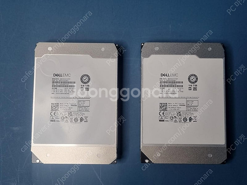 [판매] DELL EMC 도시바 16TB 16테라 HD...--0