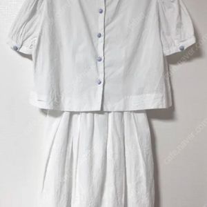 Le tailor 르테일러 콩단추 여름 미니원피스