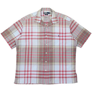 [XL] 1990s Polo Ralph Lauren Caldwell Check Shirt 폴로랄프로렌 칼드웰 체크 셔츠 90년대 빈티지 콜드웰