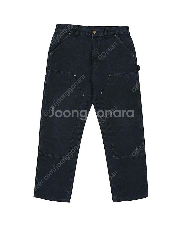 Carhartt B01 BLK Double Knee C...--0