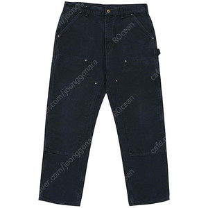 Carhartt B01 BLK Double Knee Carpenter Pants (34X30) 칼하트 더블니 카펜터 팬츠 블랙 흑청