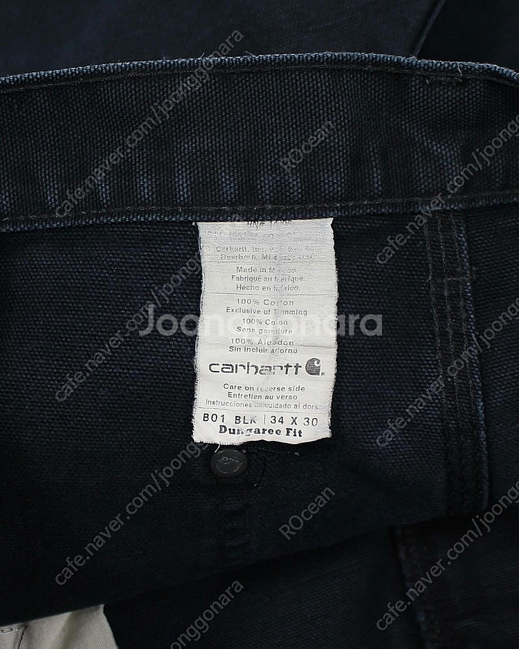 Carhartt B01 BLK Double Knee C...--3