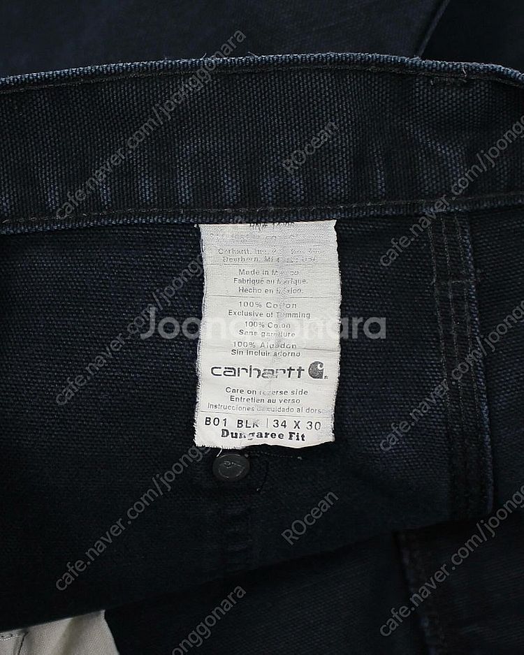 Carhartt B01 BLK Double Knee C...--3