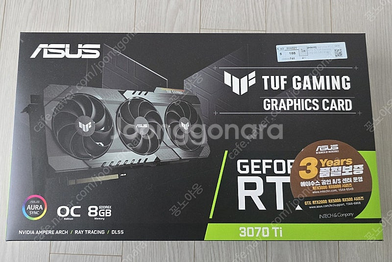 ASUS TUF Gaming 지포스 RTX 3070Ti...--0